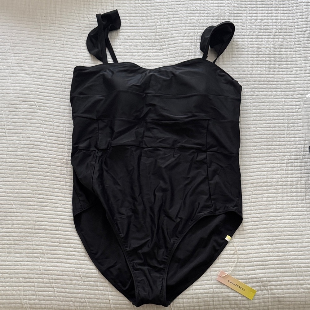 Summersalt Black Women's One Piece Swimsuit